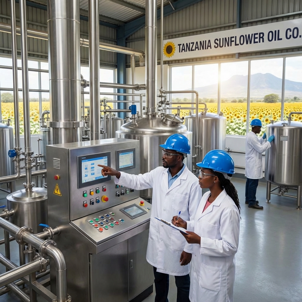 Sunflower Oil Refinery